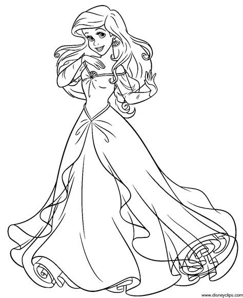 pin  el  drawing inspiration ariel coloring pages mermaid