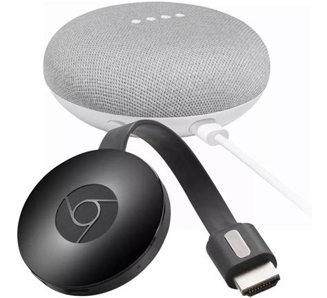 paquete google chromecast home mini gris en espanol  en mercado libre