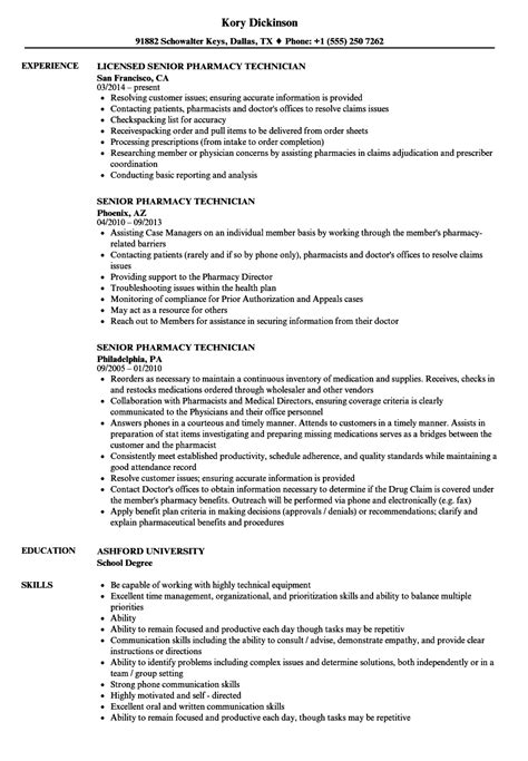 pharmacy tech resume sample background rnx business