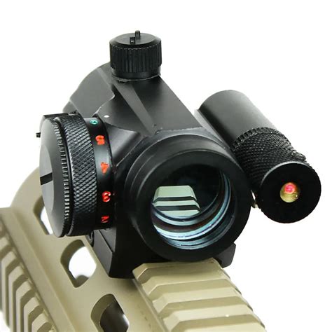 hunting red dot sight scope tactical reflex red dot laser sight scopes magnifier scope combo