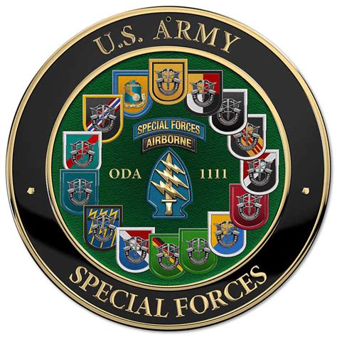 special forces sf group  metal sign  personalized oda