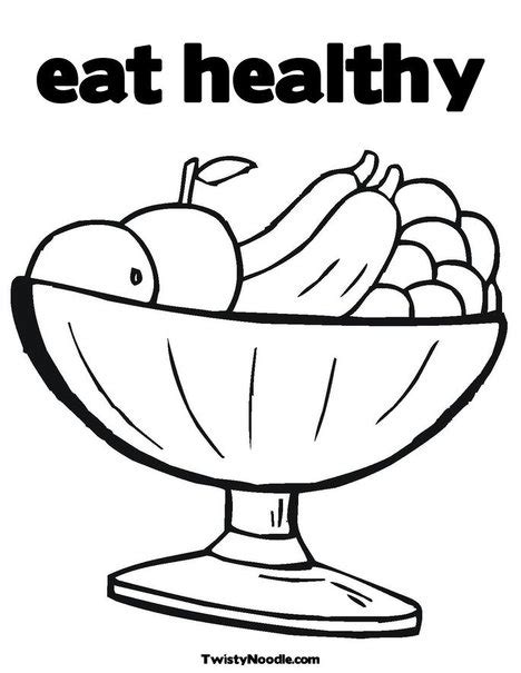 images  healthy eating coloring pages printables