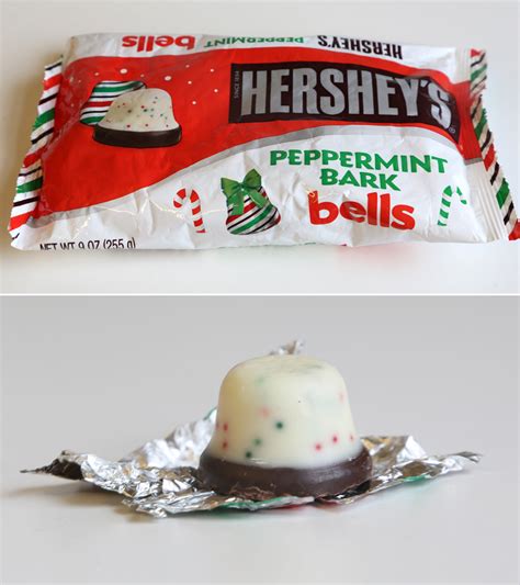 hershey s peppermint bark bells 60 peppermint flavored products