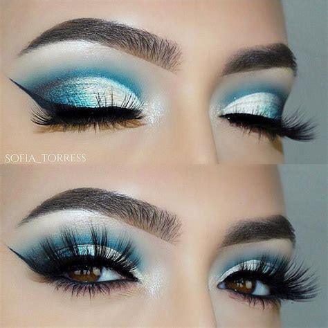 stunning blue eye makeup blueeyemakeup lovely eye makeup makeup eye makeup