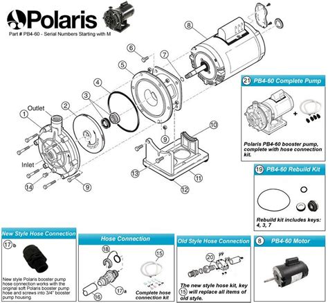 polaris pb  booster pump parts polaris pool cleaner polaris pool pool cleaning