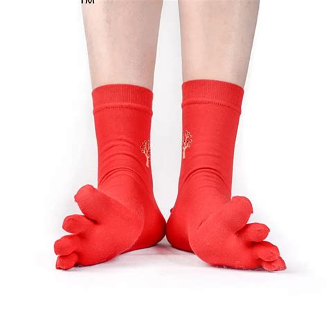 high quality wedding socks red socks breathable embroider sock china knot marriage cotton red