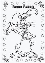 Rabbit sketch template