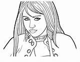 Hannah Montana Coloring Draw Pages Rushmore Mount Netart Drawing Drawings Getdrawings Visit sketch template