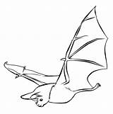 Coloring4free Coloring Pages Bat Flying Related Posts sketch template