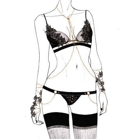 lingerie drawing at getdrawings free download
