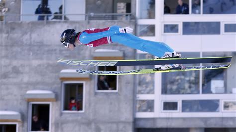long  female ski jumpers    olympic gold npr