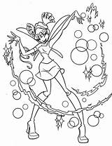 Winx Pages Coloring Club Printable Kids sketch template