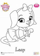 Coloring Haven Lucy Whisker Pages Princess Disney Palace Pets sketch template