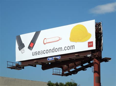 daily billboard safe sex condom billboards advertising