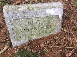judson arthur judd van antwerp   find  grave memorial