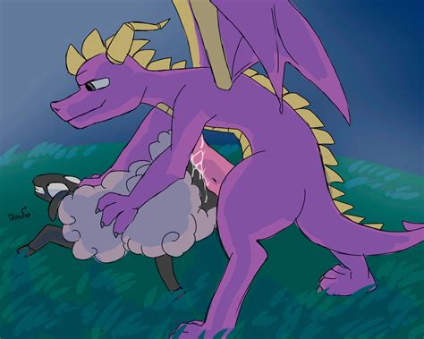 Rule 34 Animated Buttjob Caprine Claws Cum Dragon Duo