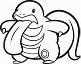 Coloring Pages Lickitung Lilligant Draw Template sketch template
