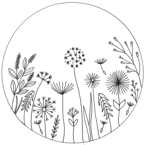 printable flower embroidery patterns flower pattern embroidery