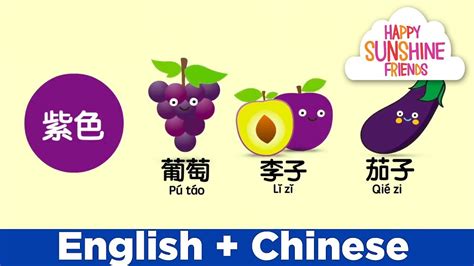 fruits  chinese simple chinese language