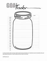 Savings Mason 101planners Thermometer sketch template