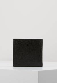 polo ralph lauren coin pocket leather wallet wallet black zalandocouk