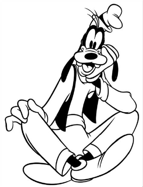 goofy coloring pages  print cartoon coloring pages coloring pictures disney coloring pages