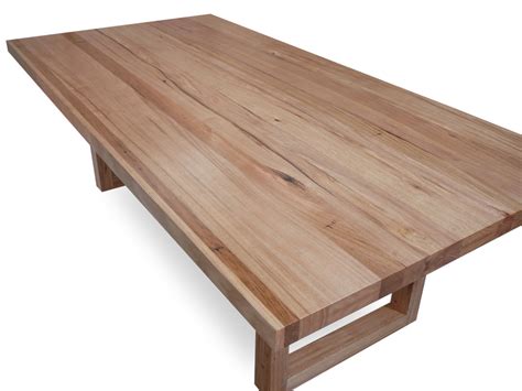 bondi dining table  tasmanian oak living elements