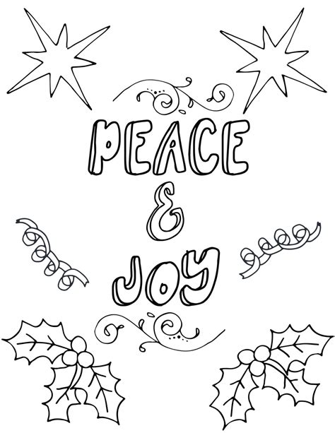 printable coloring pages  christmas