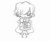 Coloring Pages Pandora Xerxes Chibi Myers Michael Break Getcolorings Getdrawings Comments sketch template