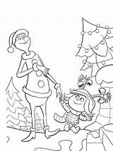 Grinch Coloring Pages Christmas Printable Wonder sketch template