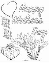 Coloring Pages Printable Mother Mothers Color Print Sheets Kids Mom Pdf Cute Page2 Click Give Thehousewifemodern sketch template