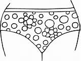 Underwear Colorare Mutande Intimo Femminile Disegno Webstockreview sketch template