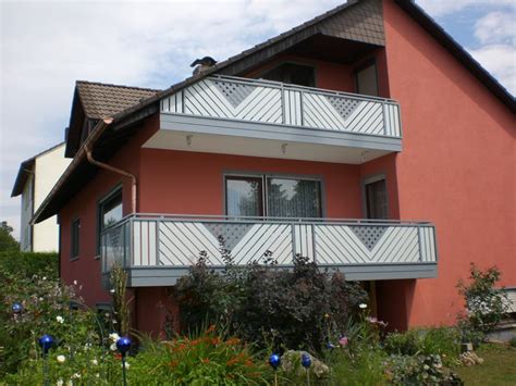 balkongelaender auburger balkongelaender aus aluminium