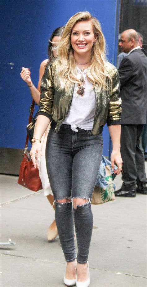 Hilary Duff At Gma In New York City June 2015