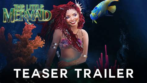 the little mermaid 2023 live action teaser trailer concept halle