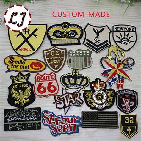 wholesale pcslot custom  badge logo patches embroidered iron