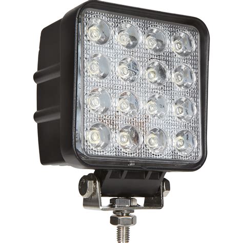 ultra tow   volt led flood light clear square
