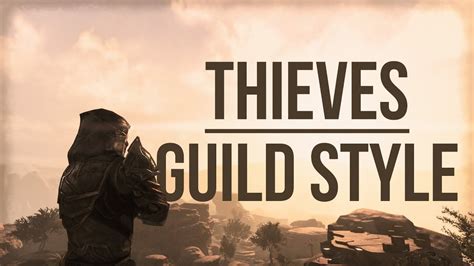 eso thieves guild motif showcase   thieves guild style