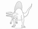 Coloring Giganotosaurus Spinosaurus Getcolorings Clipart sketch template