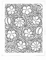 Leather Patterns Carving Tooling Sheridan Style Pattern Drawing Tooled Bing Belts Craft Knife Custom Search Floral Wood Stamps Created Using sketch template