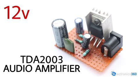 audio power amplifier  tda amplifier ic