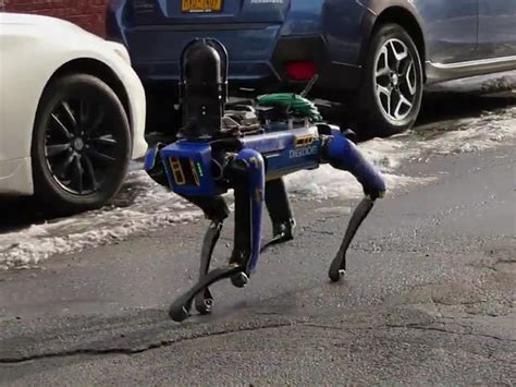 ocasio cortez criticizes nypd   robotic dog drones