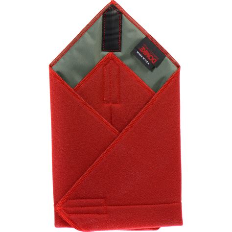 domke  color coded protective wrap red   bh photo