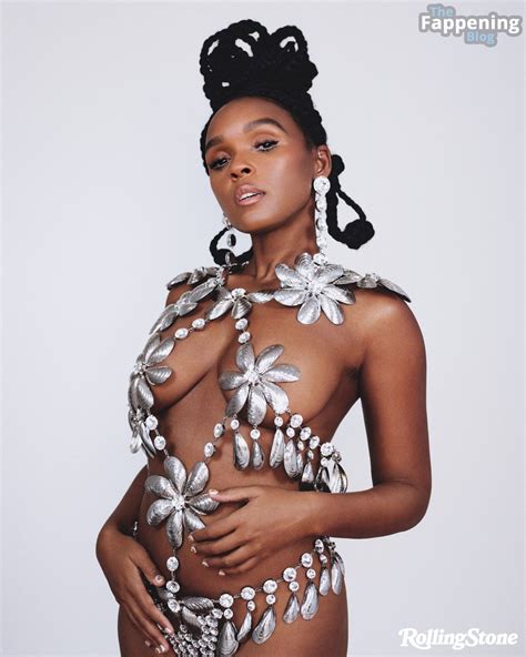 Janelle Monae Sexy And Topless Rolling Stone Magazine 9 Photos