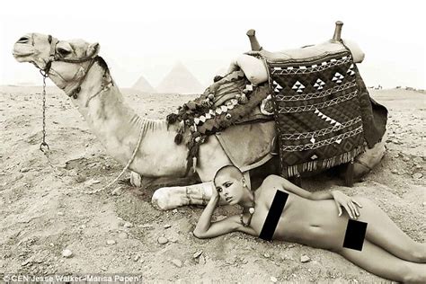 Jesse Walker Says Nude Egypt Shoot Not Disrespectful