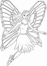 Coloring Fairy Pages Cute Coloringbay sketch template