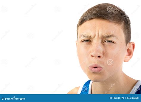 teenage boy headshot stock image image  portrait
