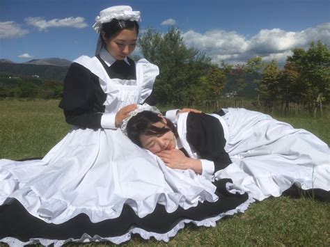 ᐠ ܻ༵ ⍆ 𝘣𝘢𝘣𝘪𝘦𝘬𝘪𝘳𝘴𝘤𝘩𝘪𝘦 ♡˛ ༘ Cute Lesbian Couples Maid Outfit Maid