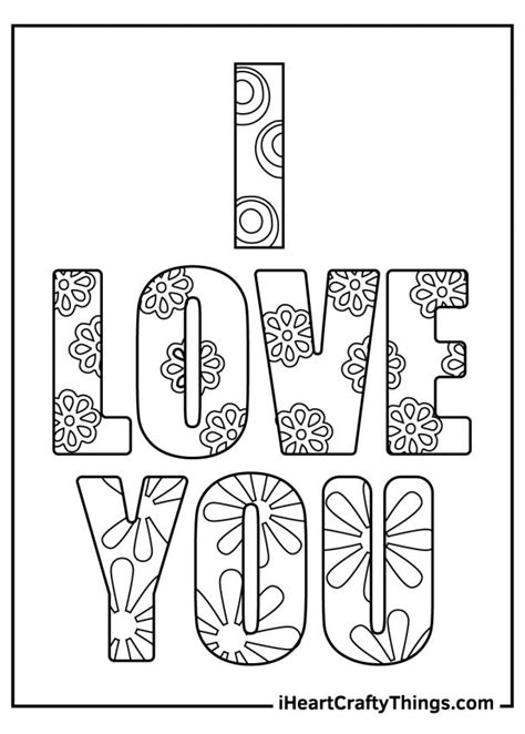 love  coloring pages   printables
