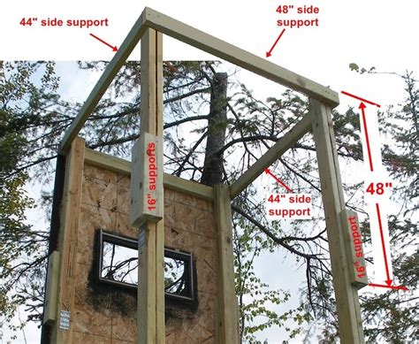 wood box blind plans woodworking basic project
